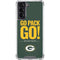 NFL Green Bay Packers Team Motto Galaxy S21 5G Clear Case
