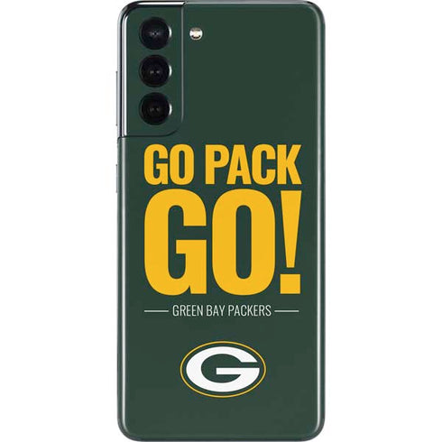 NFL Green Bay Packers Team Motto Galaxy S21 5G Skin