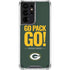NFL Green Bay Packers Team Motto Galaxy S21 Ultra 5G Clear Case