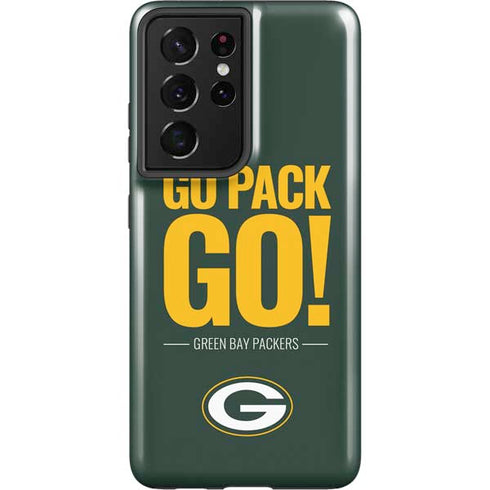 NFL Green Bay Packers Team Motto Galaxy S21 Ultra 5G Pro Case