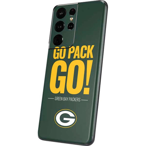 NFL Green Bay Packers Team Motto Galaxy S21 Ultra 5G Skin
