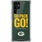 NFL Green Bay Packers Team Motto Galaxy S22 Ultra Clear Case