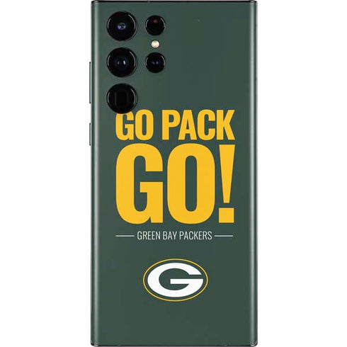 NFL Green Bay Packers Team Motto Galaxy S22 Ultra Skin