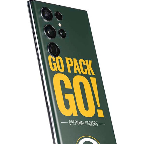 NFL Green Bay Packers Team Motto Galaxy S22 Ultra Skin
