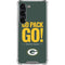 NFL Green Bay Packers Team Motto Galaxy S23 Clear Case
