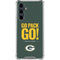 NFL Green Bay Packers Team Motto Galaxy S23 FE Clear Case