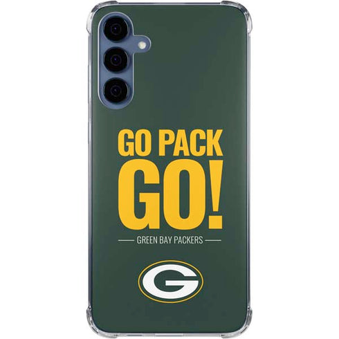 NFL Green Bay Packers Team Motto Galaxy S24 Clear Case