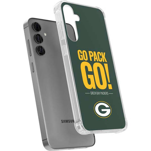 NFL Green Bay Packers Team Motto Galaxy S24 Plus Clear Case