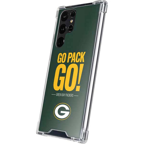 NFL Green Bay Packers Team Motto Galaxy S24 Ultra Clear Case