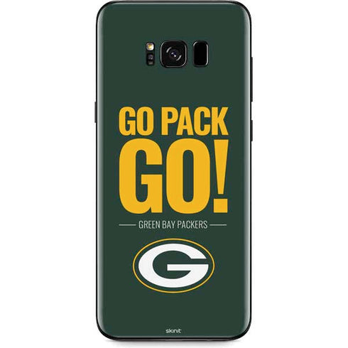 NFL Green Bay Packers Team Motto Galaxy S8 Plus Skin