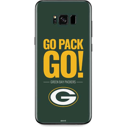 NFL Green Bay Packers Team Motto Galaxy S8 Skin