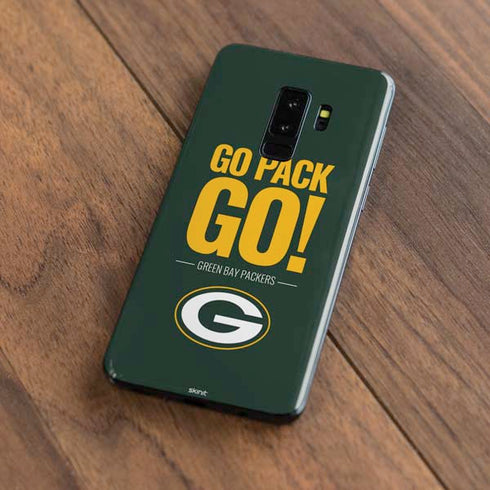 NFL Green Bay Packers Team Motto Galaxy S9 Plus Skin