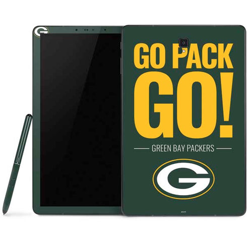 NFL Green Bay Packers Team Motto Samsung Galaxy Tab Skin