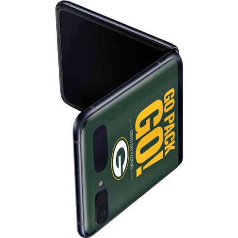 NFL Green Bay Packers Team Motto Galaxy Z Flip Skin