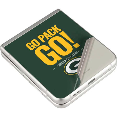 NFL Green Bay Packers Team Motto Galaxy Z Flip3 5G Skin