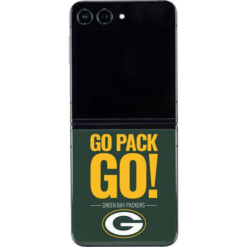 NFL Green Bay Packers Team Motto Galaxy Z Flip5 5G Skin
