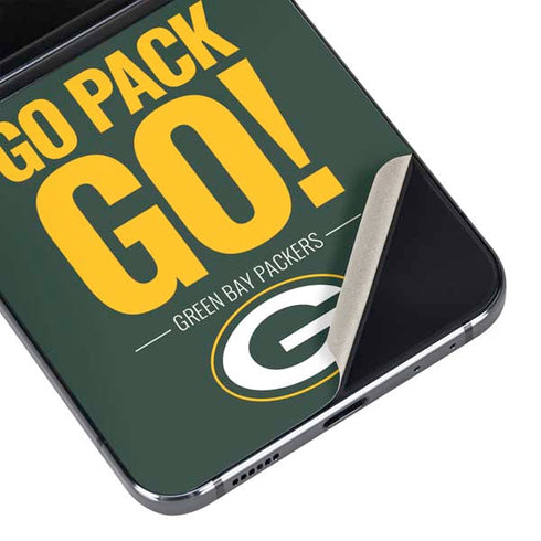 NFL Green Bay Packers Team Motto Galaxy Z Flip5 5G Skin