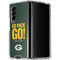 NFL Green Bay Packers Team Motto Galaxy Z Fold4 5G Clear Case