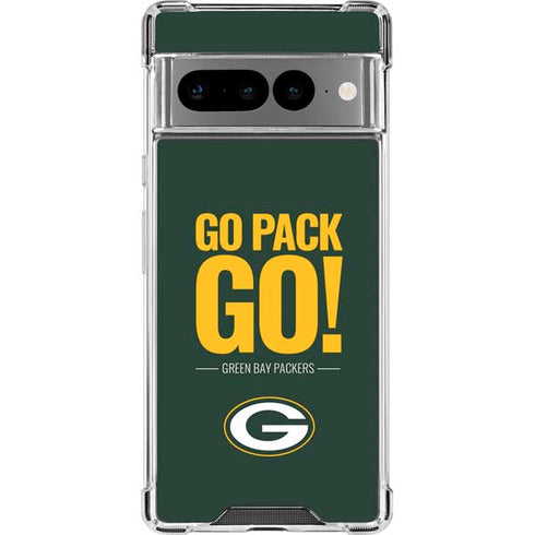 NFL Green Bay Packers Team Motto Google Pixel 7 Pro Clear Case