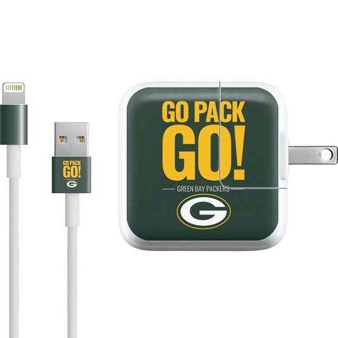 NFL Green Bay Packers Team Motto iPad Charger (10W USB) Skin
