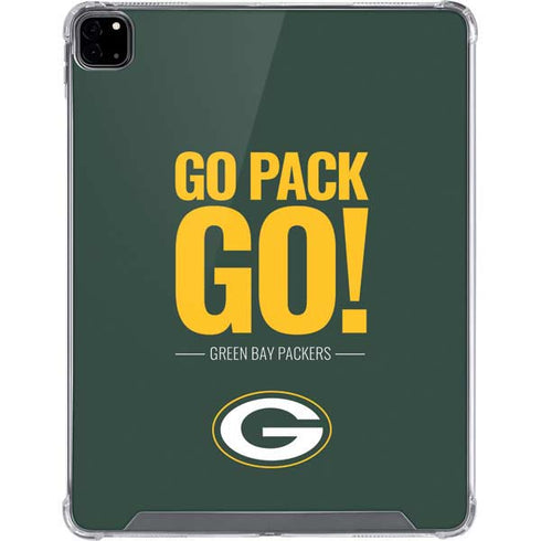 NFL Green Bay Packers Team Motto iPad Pro 12.9in (2020) Clear Case