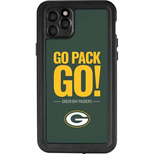 NFL Green Bay Packers Team Motto iPhone 11 Pro Max Waterproof Case