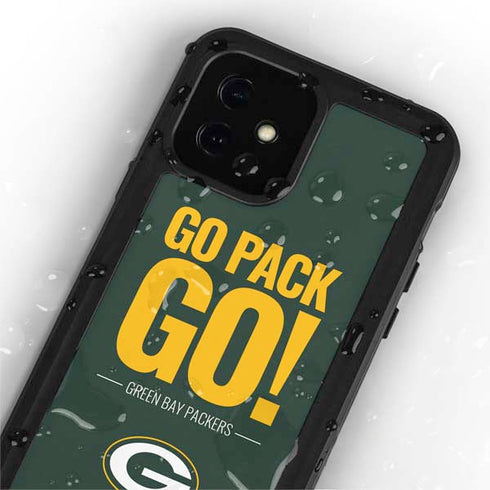 NFL Green Bay Packers Team Motto iPhone 12 Mini Waterproof Case
