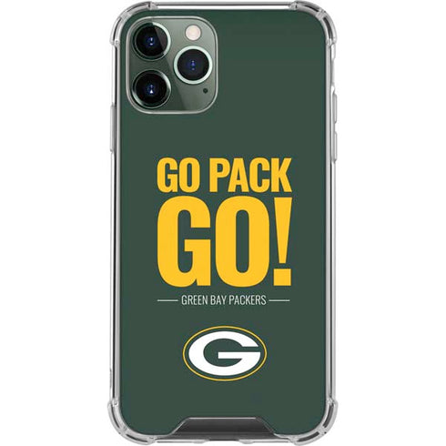 NFL Green Bay Packers Team Motto iPhone 12 Pro Clear Case