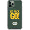 NFL Green Bay Packers Team Motto iPhone 12 Pro Max Clear Case