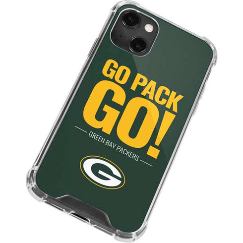 NFL Green Bay Packers Team Motto iPhone 13 Mini Clear Case