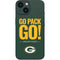 NFL Green Bay Packers Team Motto iPhone 13 Mini Skin