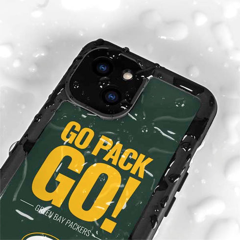 NFL Green Bay Packers Team Motto iPhone 13 Mini Waterproof Case