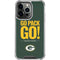 NFL Green Bay Packers Team Motto iPhone 13 Pro Clear Case