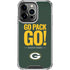 NFL Green Bay Packers Team Motto iPhone 13 Pro Clear Case