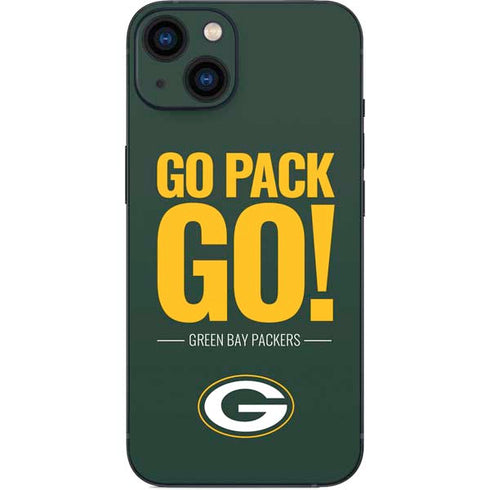 NFL Green Bay Packers Team Motto iPhone 13 Skin