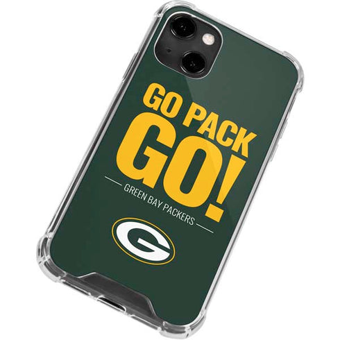 NFL Green Bay Packers Team Motto iPhone 14 Clear Case