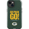 NFL Green Bay Packers Team Motto iPhone 14 Plus Impact Case