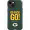 NFL Green Bay Packers Team Motto iPhone 15 Plus Impact Case