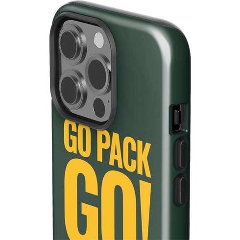 NFL Green Bay Packers Team Motto iPhone 14 Pro Impact Case