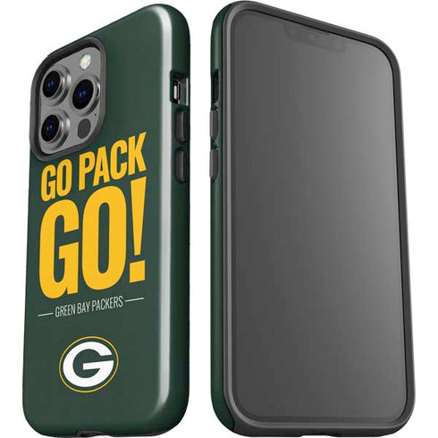 NFL Green Bay Packers Team Motto iPhone 14 Pro Impact Case
