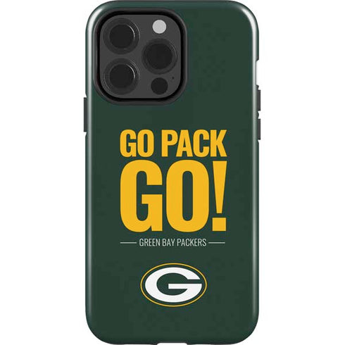 NFL Green Bay Packers Team Motto iPhone 15 Pro Impact Case
