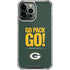 NFL Green Bay Packers Team Motto iPhone 14 Pro Max Clear Case