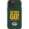 NFL Green Bay Packers Team Motto iPhone 15 Pro Max Impact Case
