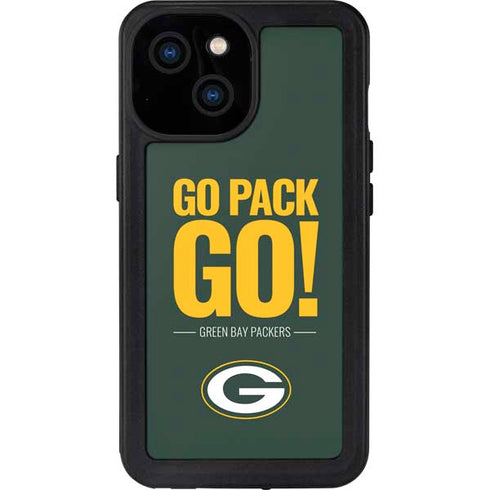 NFL Green Bay Packers Team Motto iPhone 15 Waterproof Case