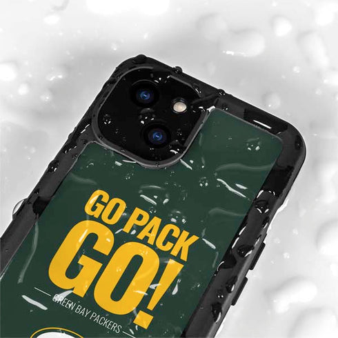 NFL Green Bay Packers Team Motto iPhone 15 Waterproof Case