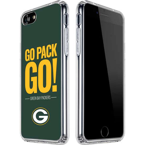NFL Green Bay Packers Team Motto iPhone SE (2nd & 3rd Gen) Clear Case