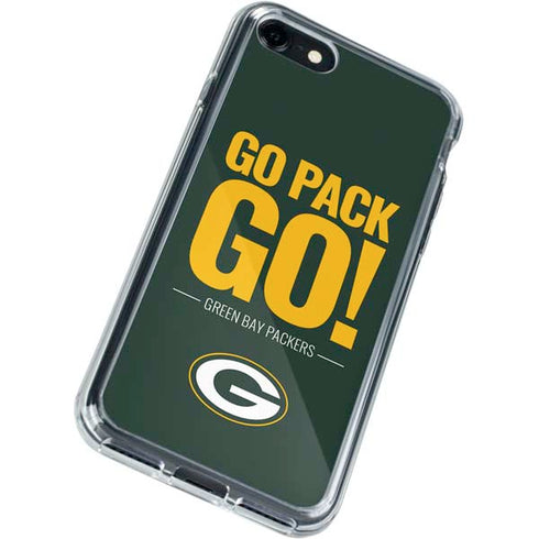 NFL Green Bay Packers Team Motto iPhone SE (2nd & 3rd Gen) Clear Case