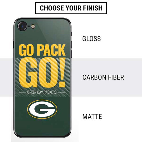 NFL Green Bay Packers Team Motto iPhone SE (2nd & 3rd Gen) Skin