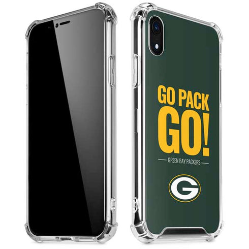 NFL Green Bay Packers Team Motto iPhone XR Clear Case