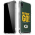 NFL Green Bay Packers Team Motto iPhone XR Clear Case
